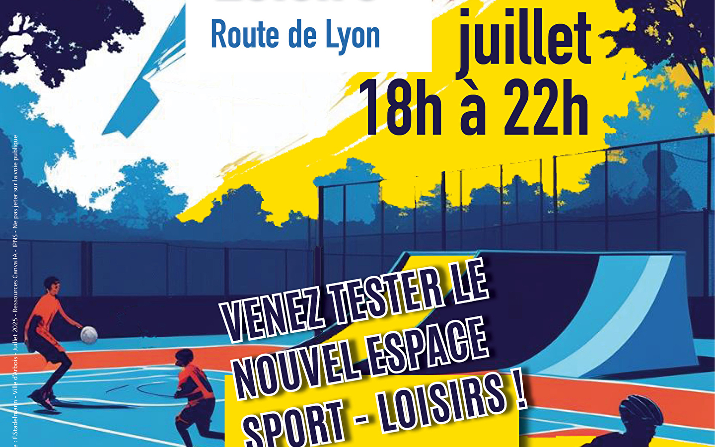 Inhuldiging van het Espace Sport-Loisirs