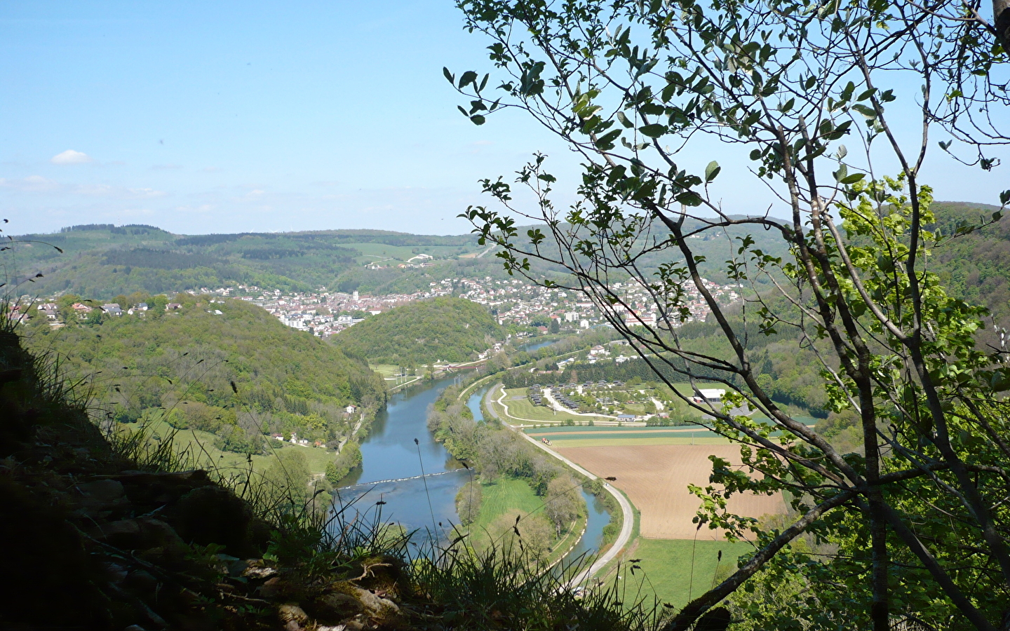 Circuit de randonnée pédestre - le mont dommage