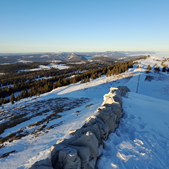 Sneeuwschoenwandelen in de vrije natuur van de Zwitserse Jura - LE CHENIT