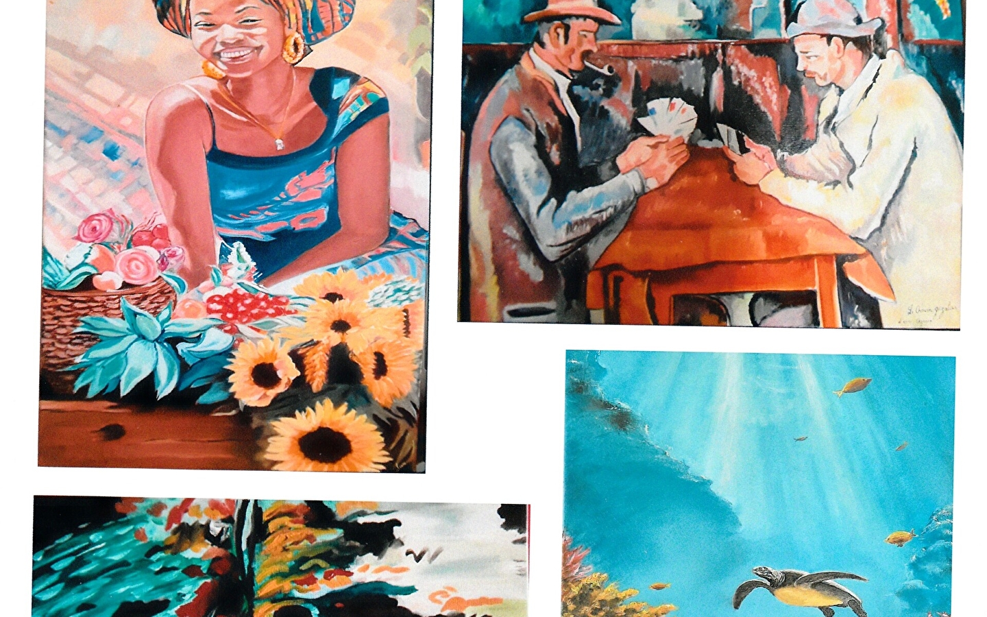 3-kleurententoonstelling