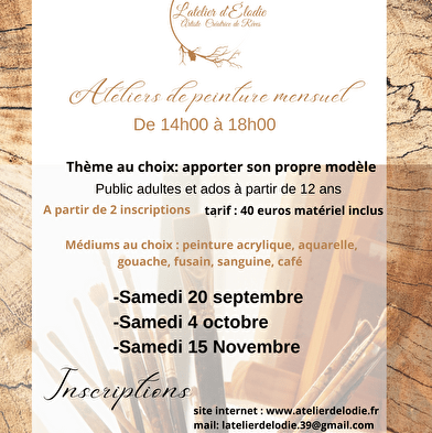 Schilderen met l'Atelier d'Elodie