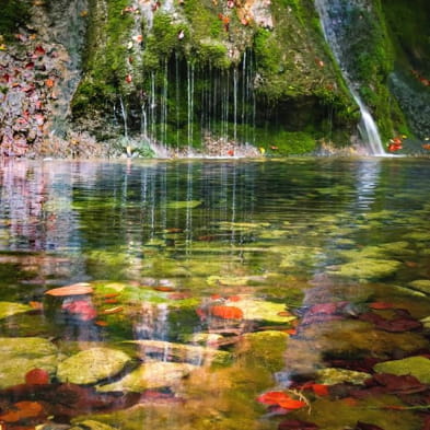 De waterval van Pissevieille