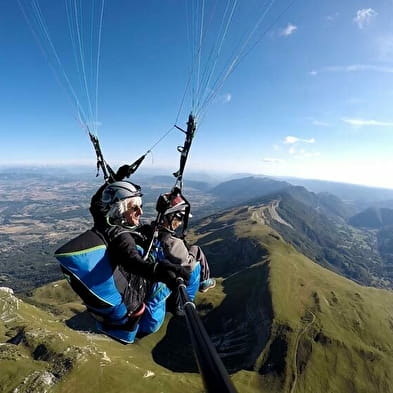 Vol rando en biplace parapente avec Didier Marinet