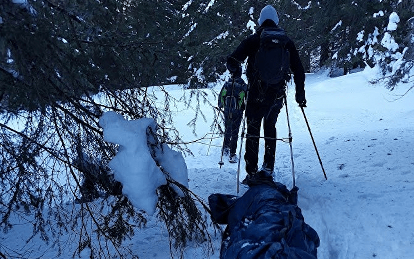 Mon premier bivouac en hiver