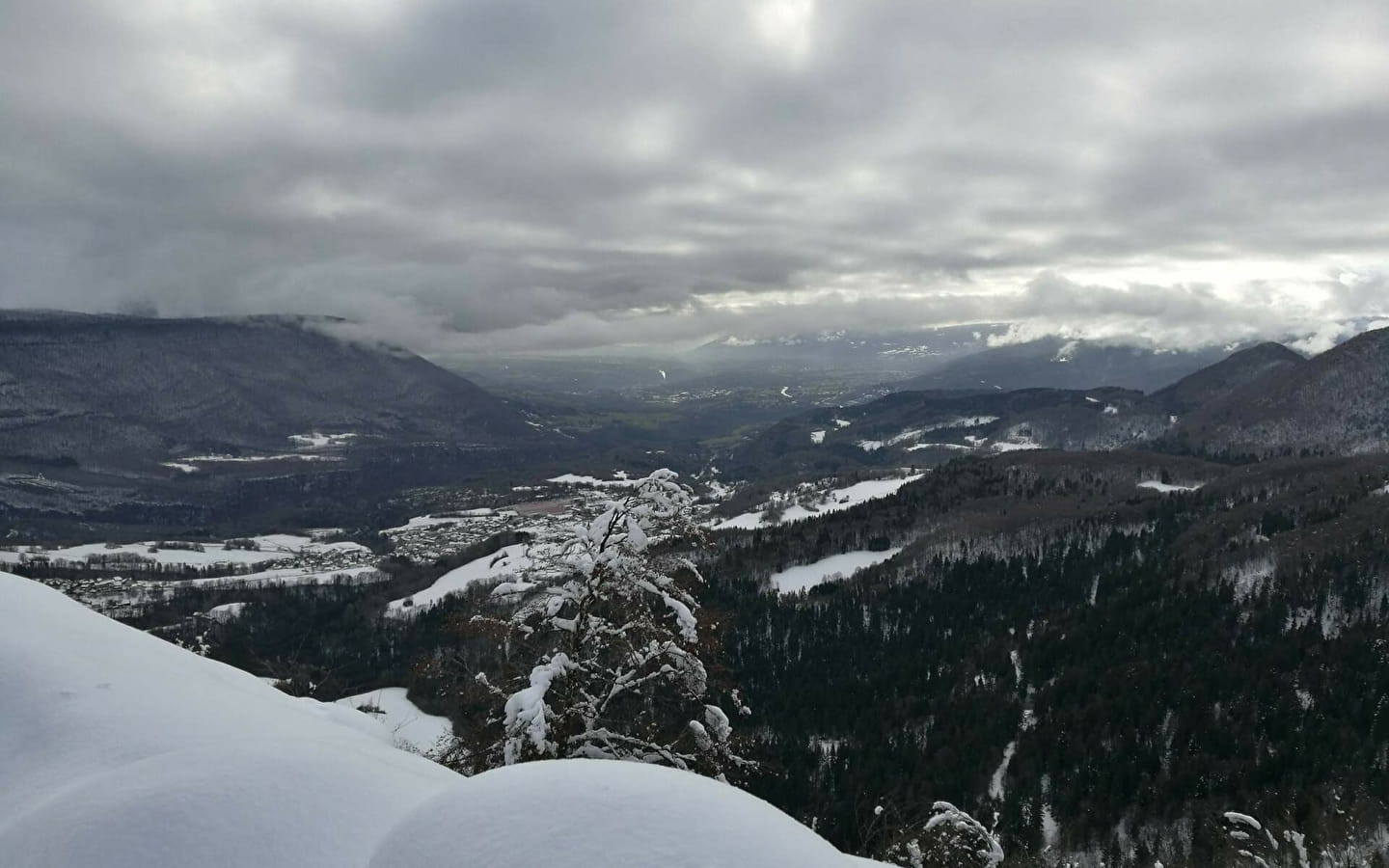 Itinéraire ski de fond Giron - Les Avalanches