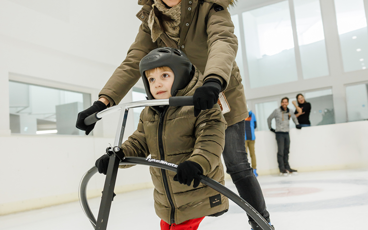 Ochtend met meerdere wedstrijden op de ijsbaan