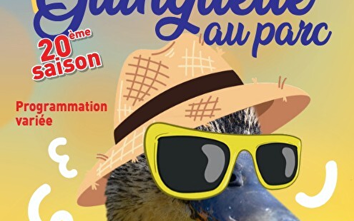 Guinguette in het Park