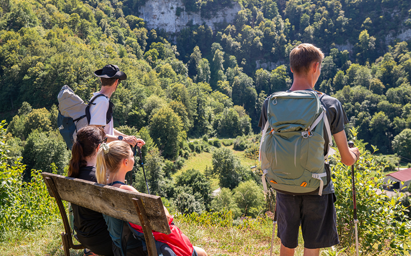 Val de Cusance (via het Saint-Erminfroi kruis) 