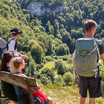 Val de Cusance (via het Saint-Erminfroi kruis) - CUSANCE