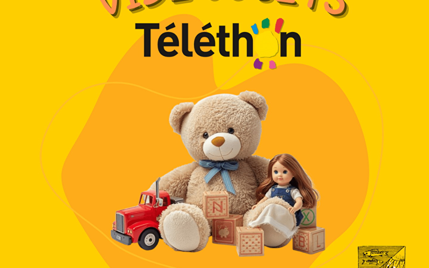 Vide jouets - Pirates de Cour - Téléthon 2025