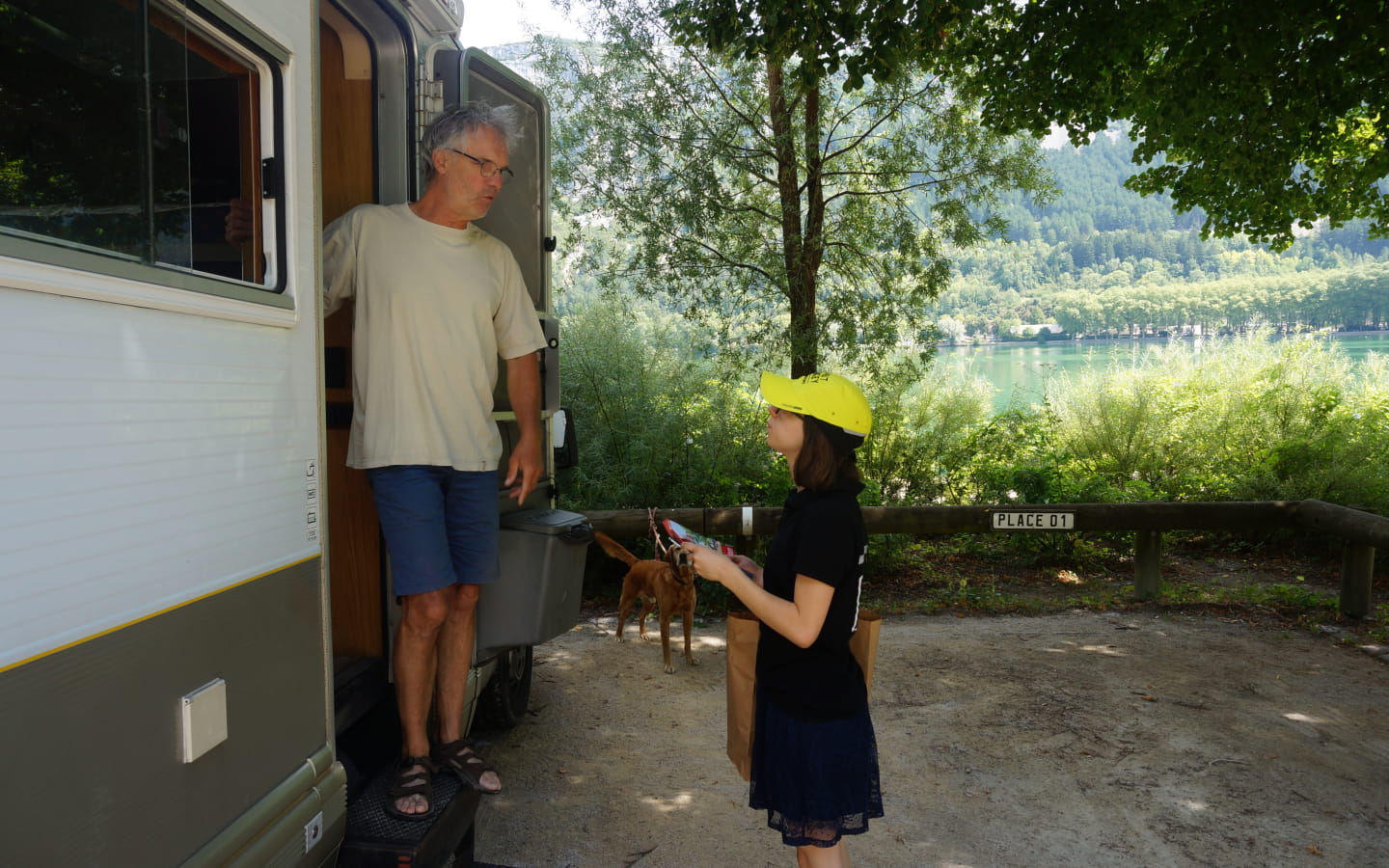 Aire de service du Lac de Nantua