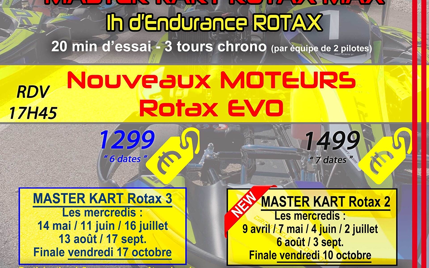 Karten - Rotax Max Master Kart Challenge
