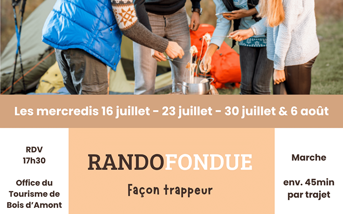 RandoFondue - trapperstijl