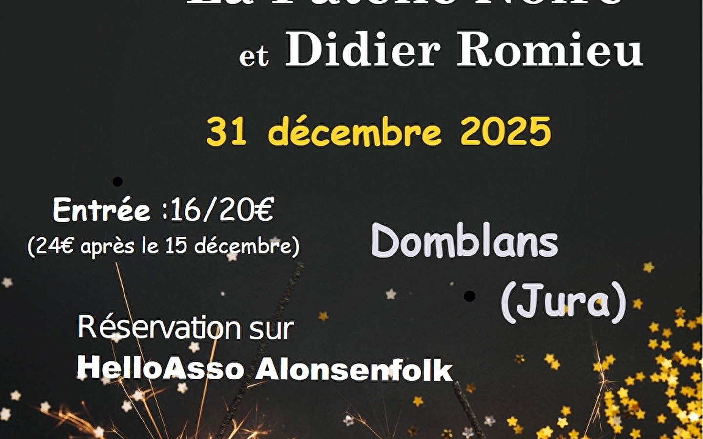 OUDEJAARSAVOND ALONSENFOLK