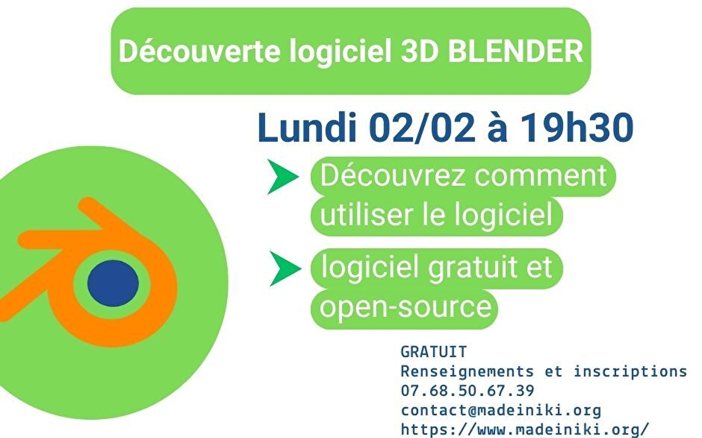 Ontdek Blender 3D-software