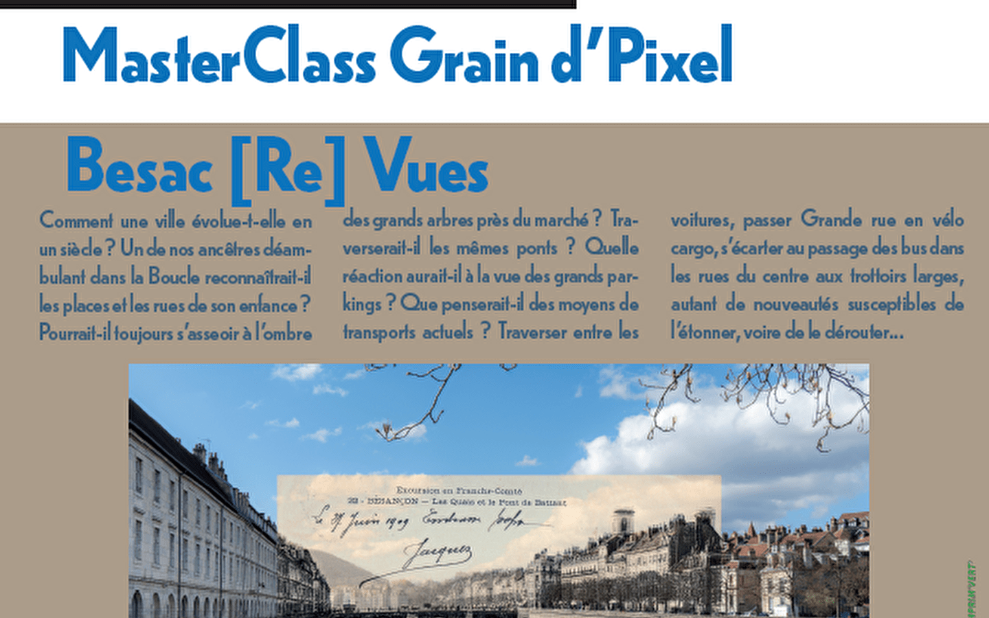 Besac (Re)Vue tentoonstelling