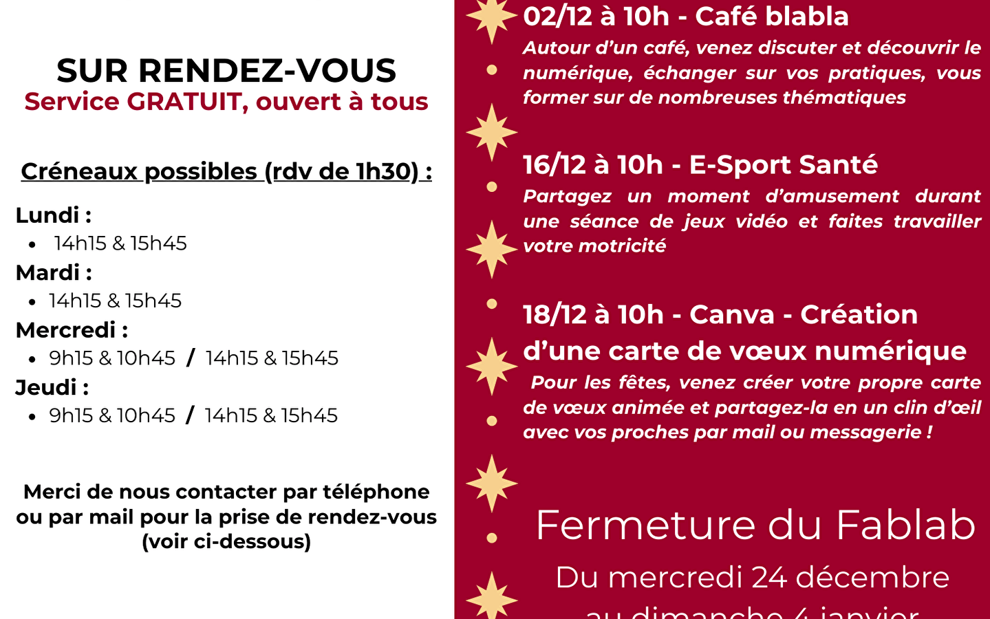 Programmering workshops digitaal adviseur december 2025