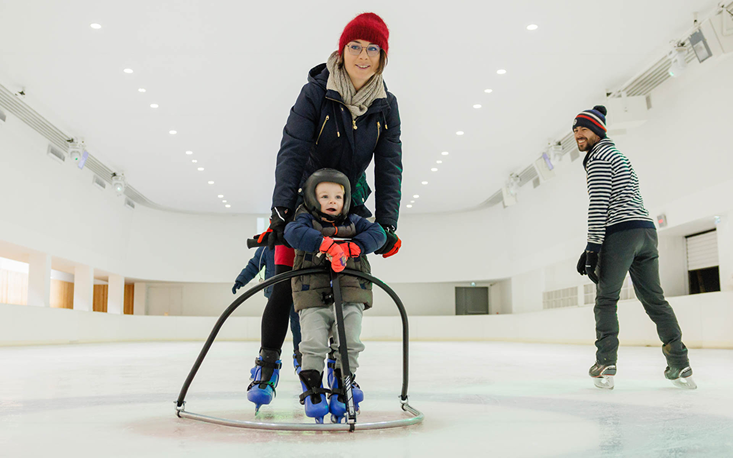 Winterprogramma voor de ijsbaan van Prémanon