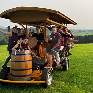De Ferme du Rondeau op de fiets is leuk! 