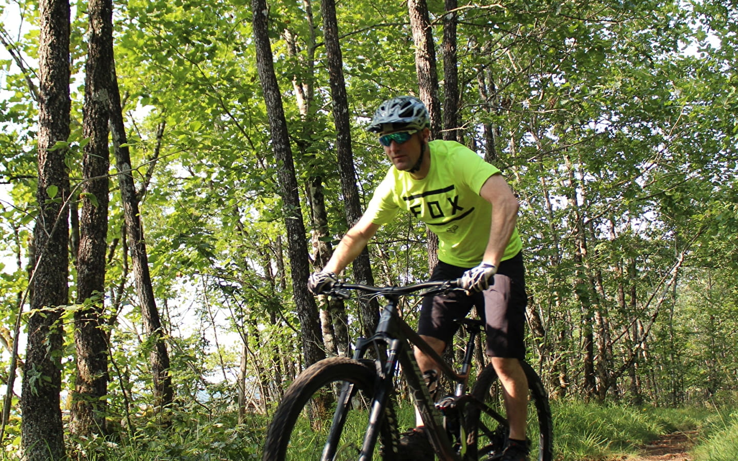 Parcours VTT 55 rouge - Sur les chemins des maquisards - Espace FFC Ain Forestière