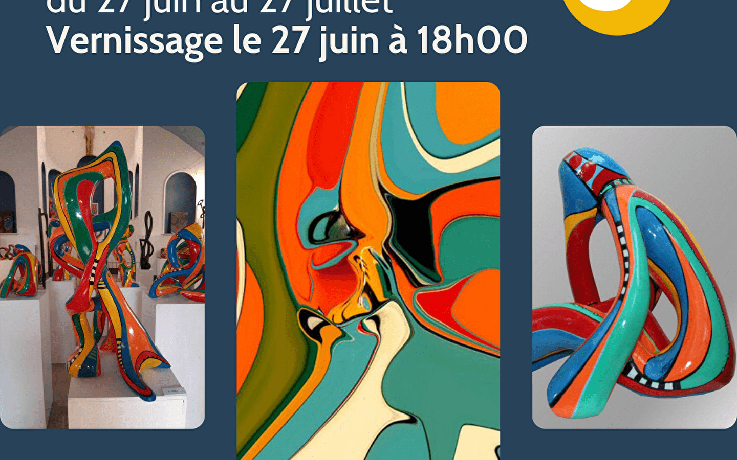 Tentoonstelling door Loren Venancio - Beeldend kunstenaar Opening op vrijdag 27 juni om 18 uur