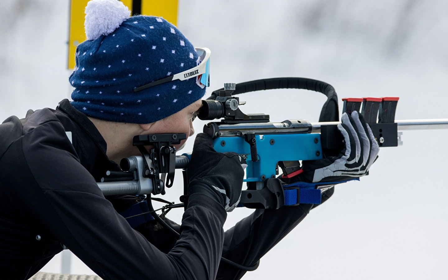 Haut-Jura skischool - Les Moussières : Biatlon 