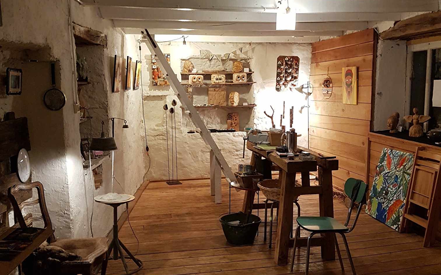 De openhaard tentoonstelling