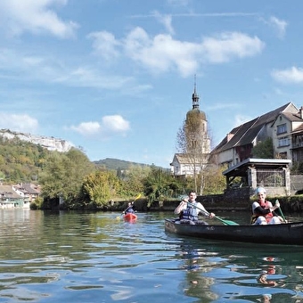 Kanoën op de Loue -