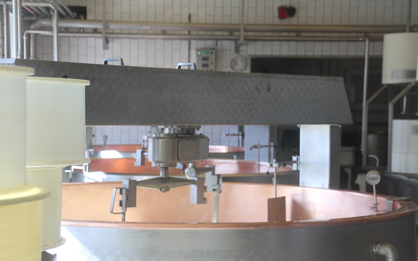 Rondleiding door de zuivelfabriek