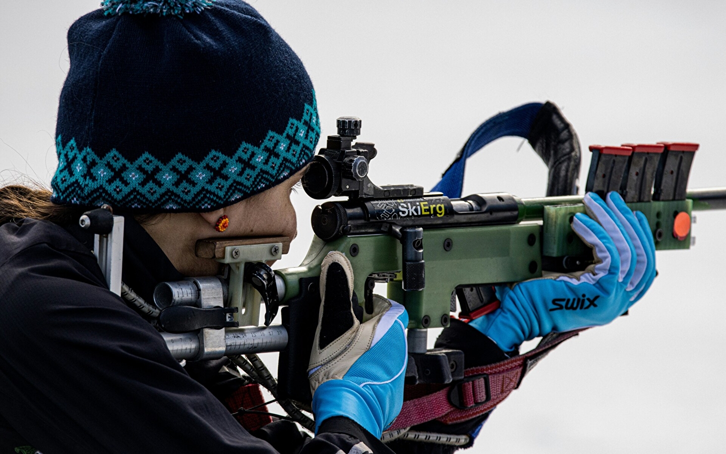 Haut-Jura Skischool - Lajoux : Biatlon 