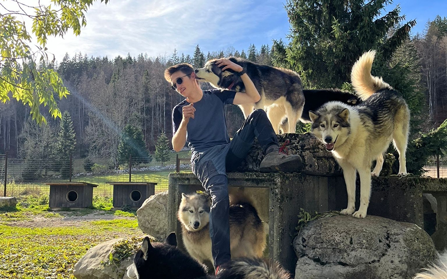 Rondleiding door onze roedel