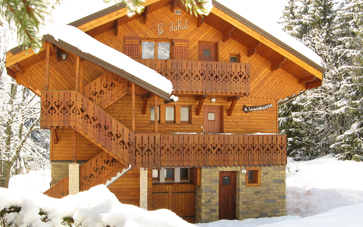 Chalet le Dahut (3 personnes + Clic-clac)