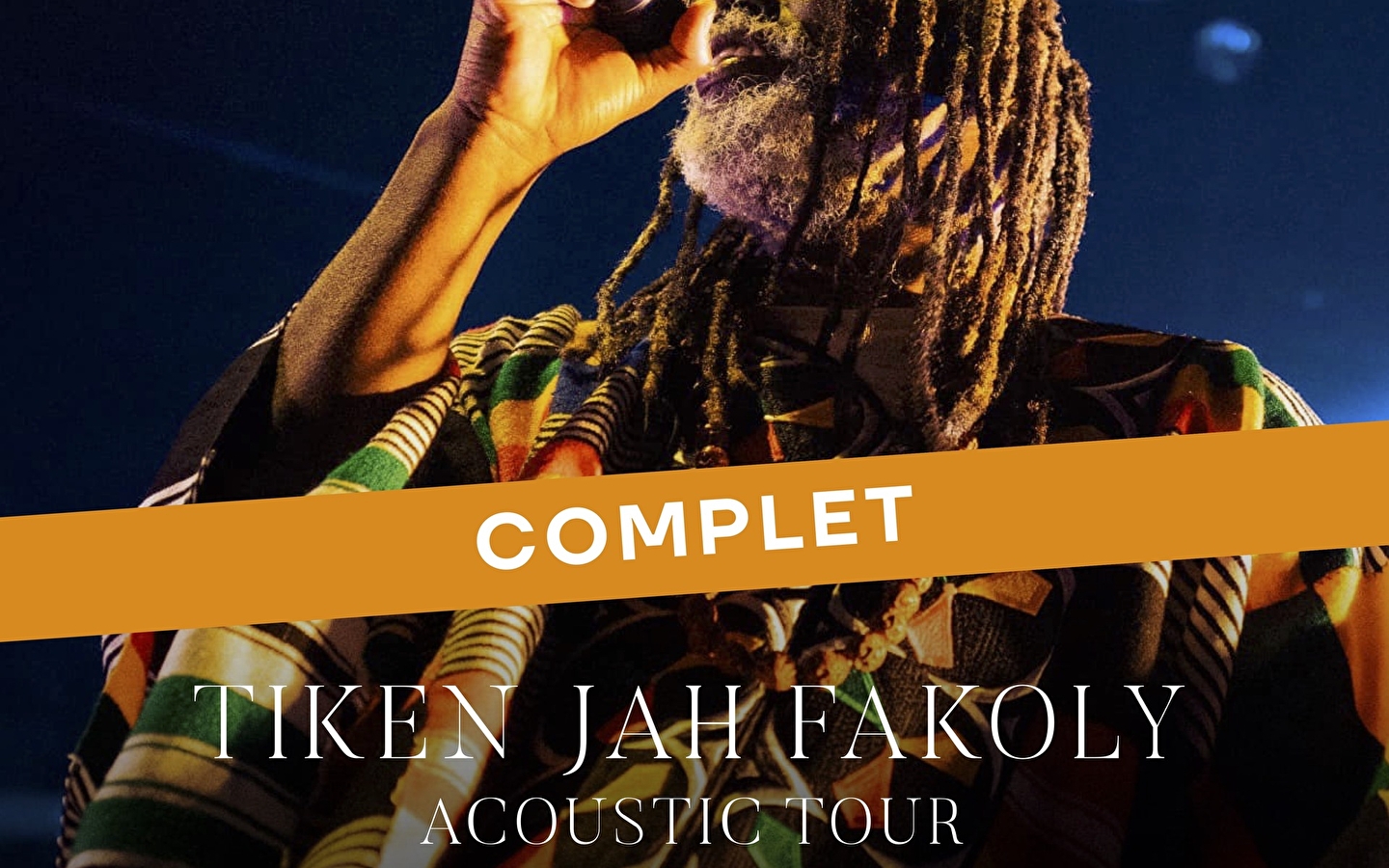 Muziekconcerten - Tiken Jah Fakoly - Akoestische tour [UITVERKOCHT].