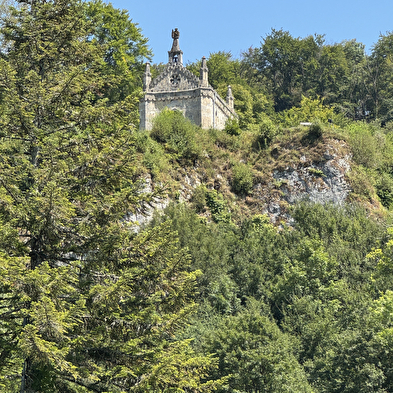 Val de Cusance (alternatieve route via het Saint-Erminfroi kruis) 