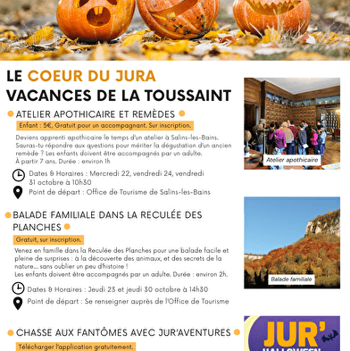 Jur'halloween in Arbois en Poligny