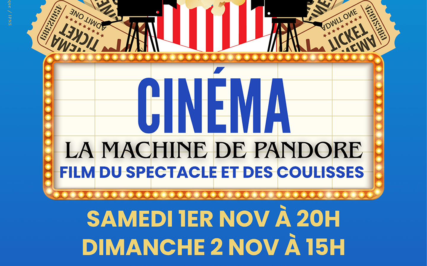 Film van de historische geluids- en lichtshow 'La Machine de Pandore' (De Machine van Pandora)