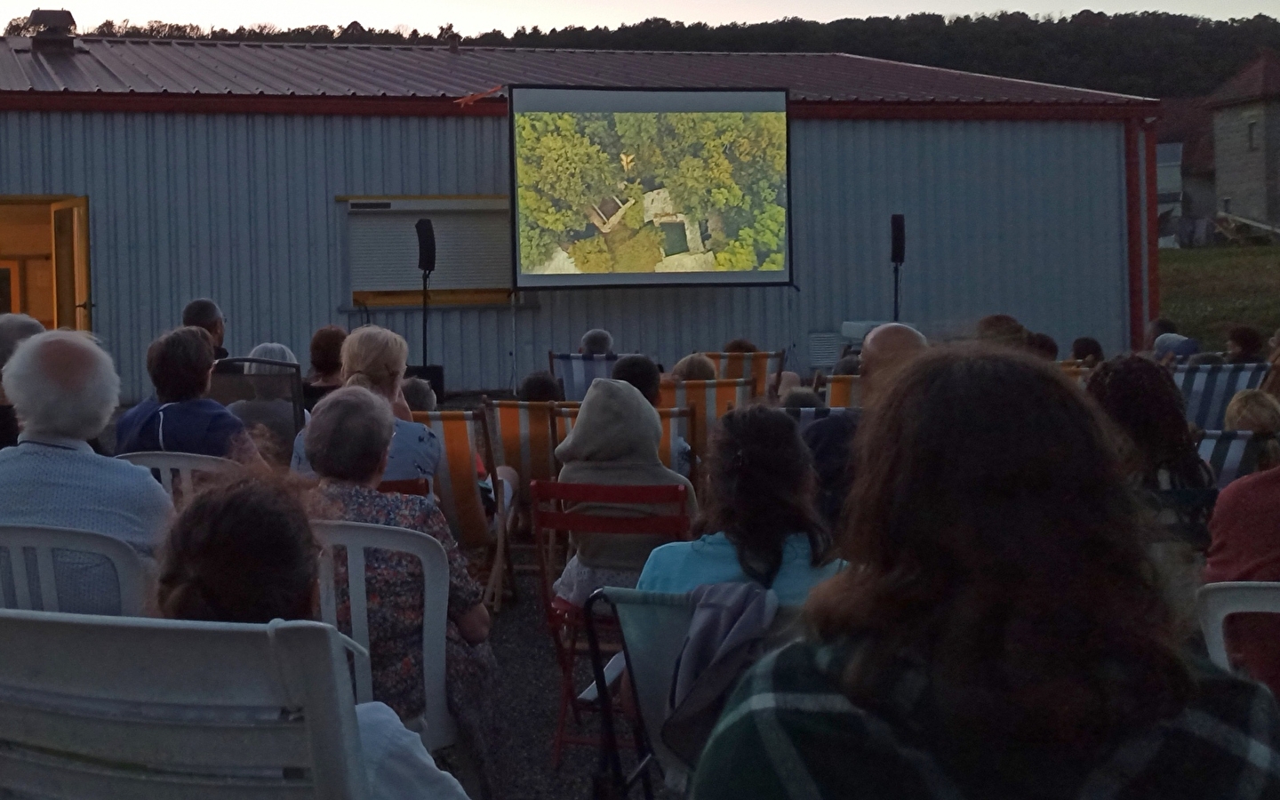 Openlucht bioscoop