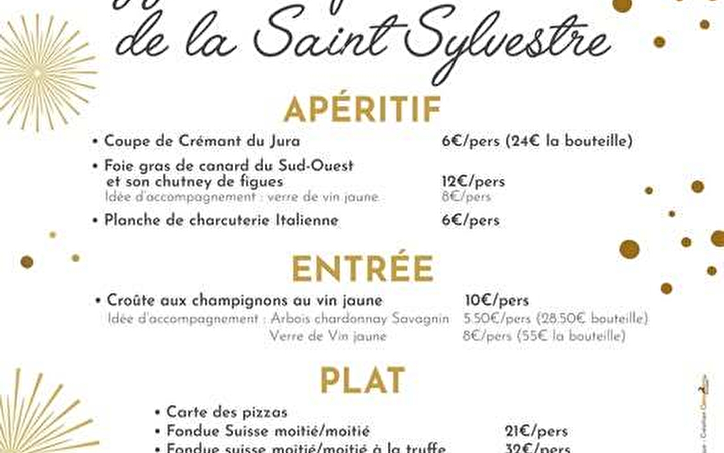 Oudejaarsavond - L'Hermitage