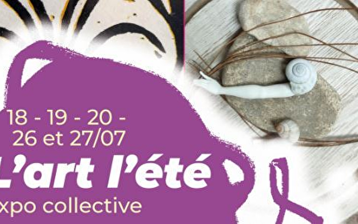 Groepstentoonstelling 'L'art l'été' in het Maison des Ateliers
