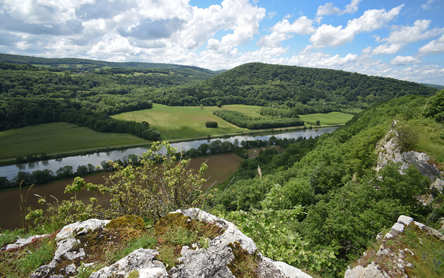 Lecture agricole sur le site du belvédère de la Dame Blanche