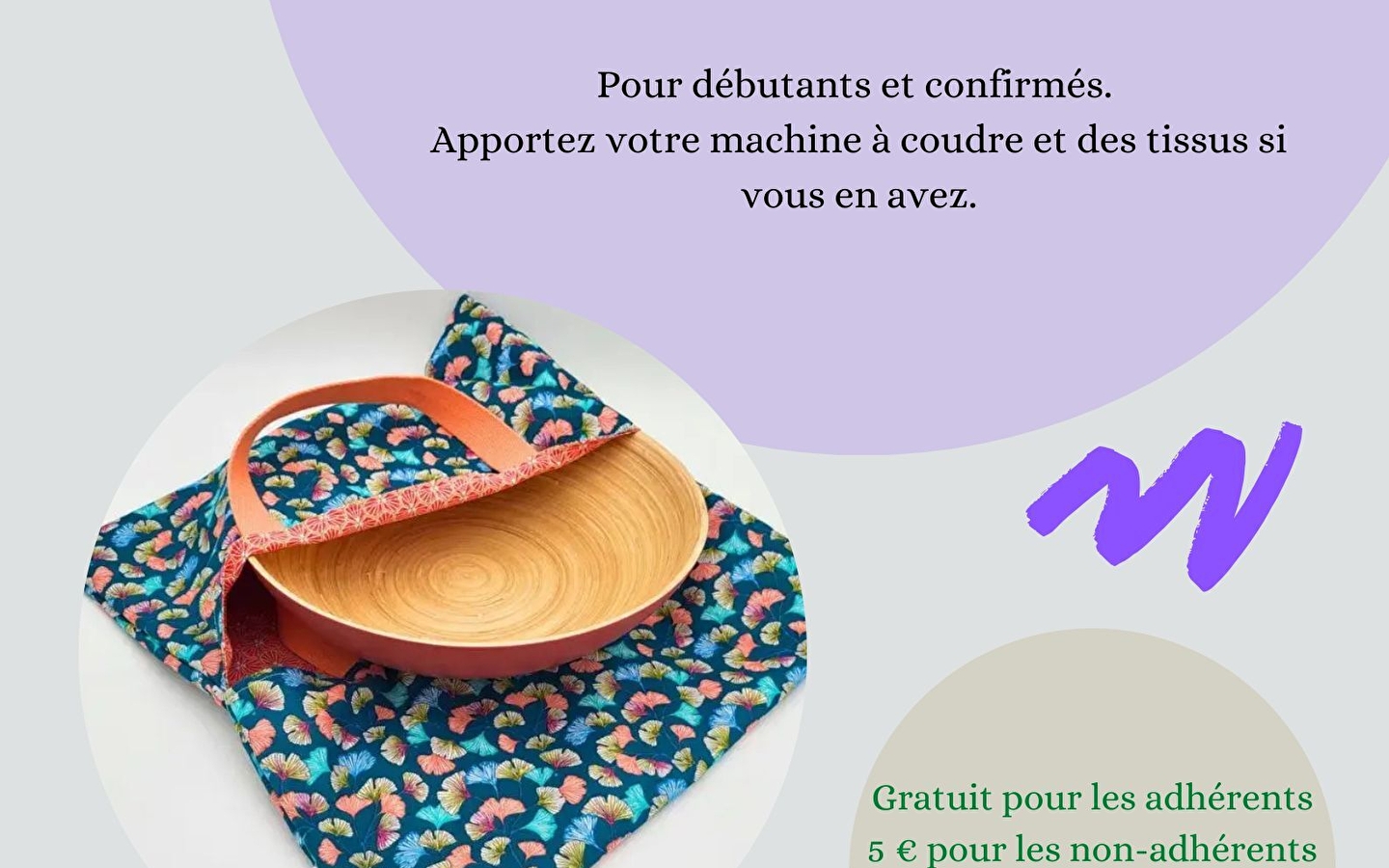 Taartentas' naaiworkshop