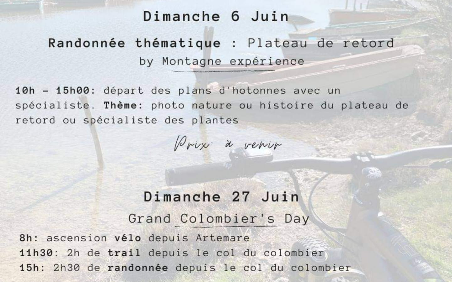 Grand Colombier's Day