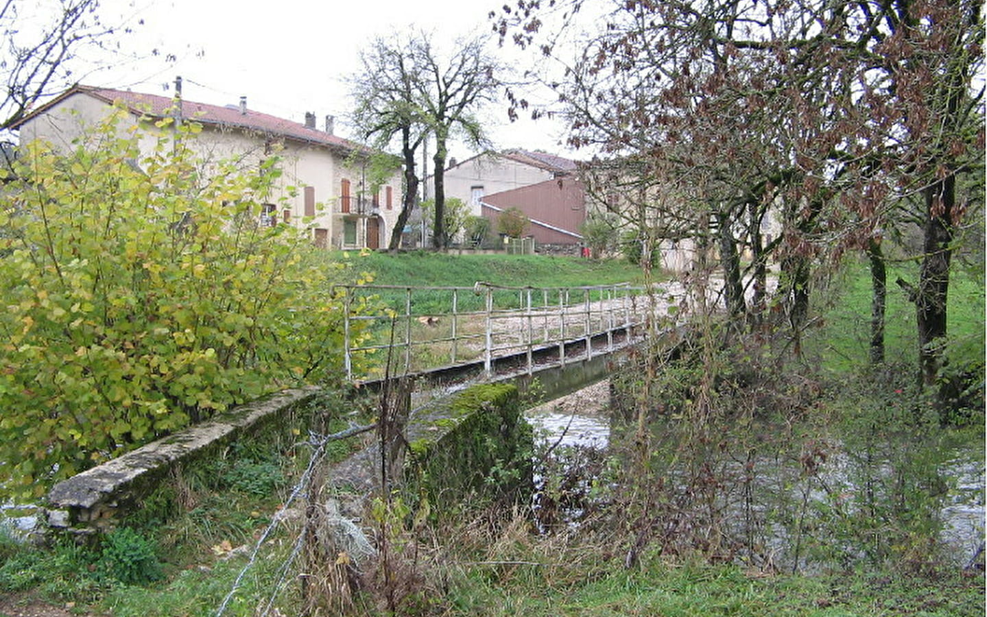La passerelle de Valuisant