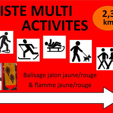 Multi-activiteiten parcours - Lac-des-Rouges-Truites