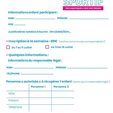 Aquaparc ISIS sportparcours