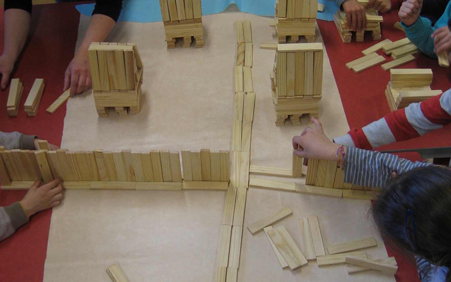 Huizen van de prehistorische mens