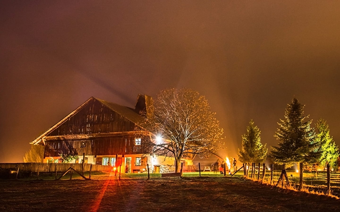 Kerstmarkt in het Musée des Maisons Comtoises