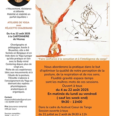 Yoga met Félicette Chazerand