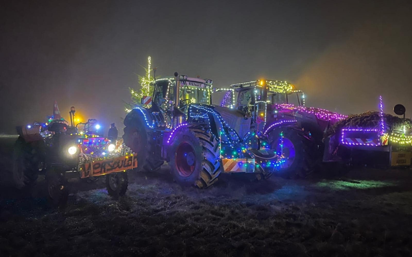 2e kersttractorparade