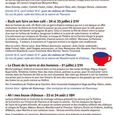 Zomerse taferelen aan de oevers van de Doubs: Ah! mes beaux châteaux (Mijn mooie kastelen)